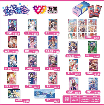 Goddess Story Powerful Girl Display Card Box Sealed