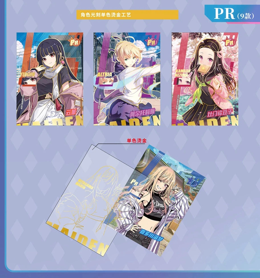Goddess Story Powerful Girl Display Card Box Sealed
