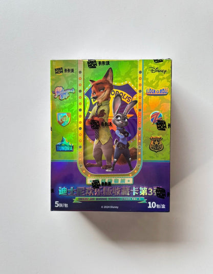Disney Joy Edition Vol.3 Zootopia Display Card Box Sealed