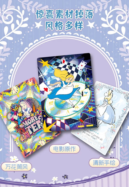 Alice in Wonderland CardFun Display Card Box Sealed