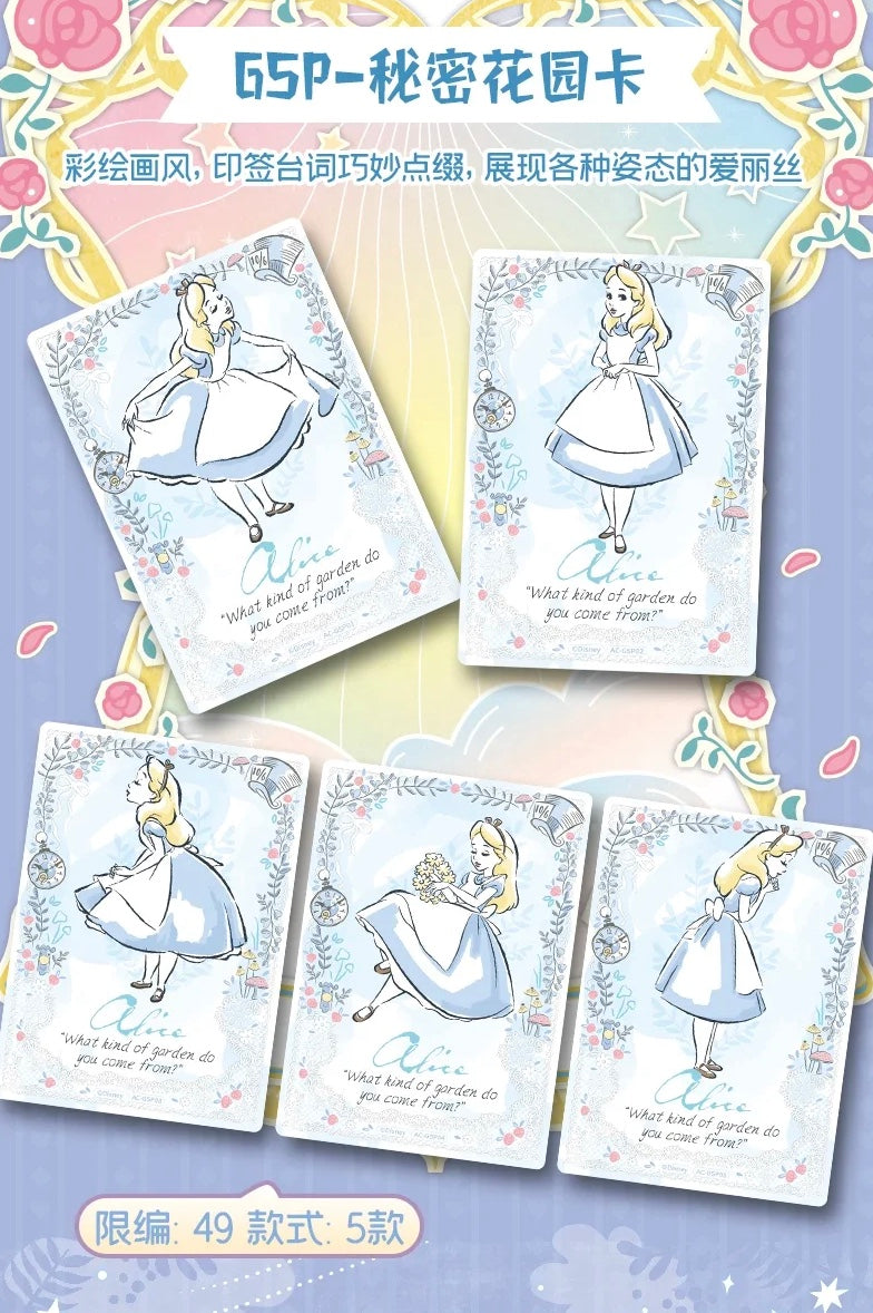 Alice in Wonderland CardFun Display Card Box Sealed