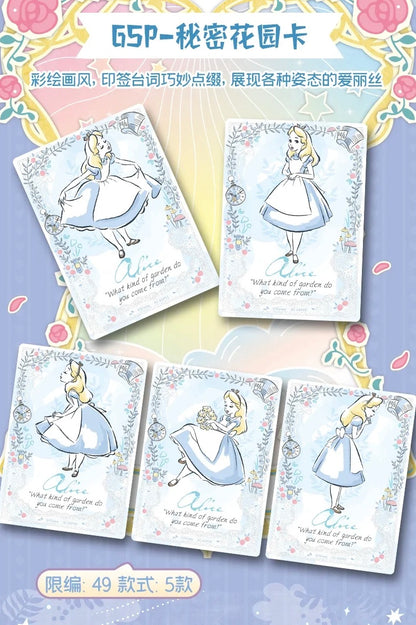 Alice in Wonderland CardFun Display Card Box Sealed