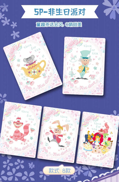 Alice in Wonderland CardFun Display Card Box Sealed