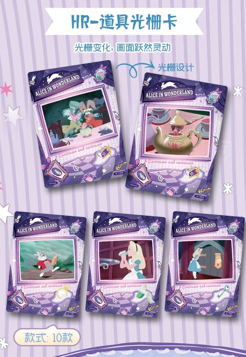 Alice in Wonderland CardFun Display Card Box Sealed