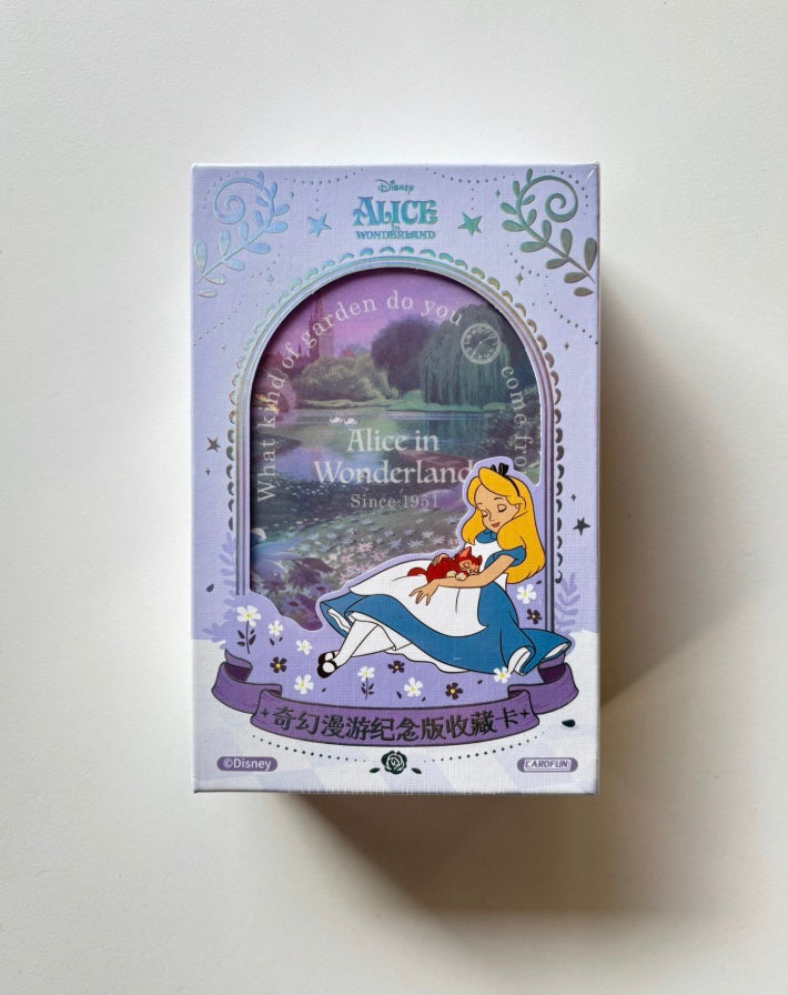 Alice in Wonderland CardFun Display Card Box Sealed