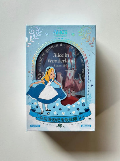 Alice in Wonderland CardFun Display Card Box Sealed