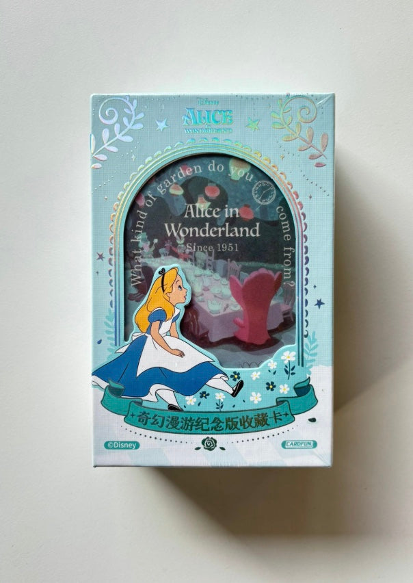 Alice in Wonderland CardFun Display Card Box Sealed