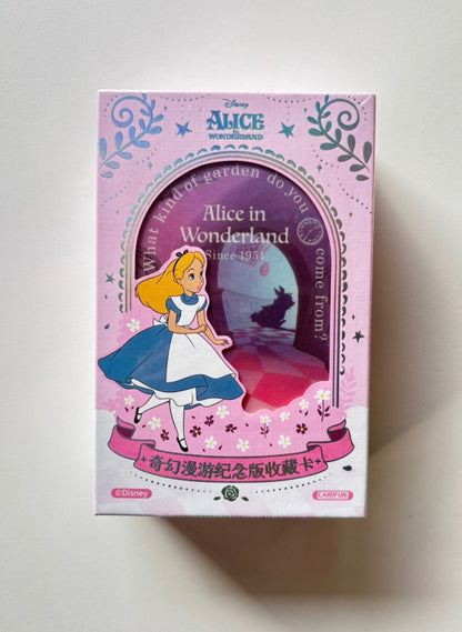 Alice in Wonderland CardFun Display Card Box Sealed
