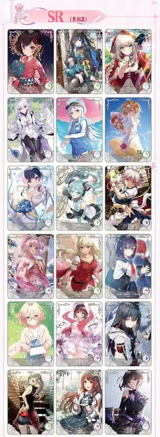 Goddess Story NS15 Display Card Box Sealed