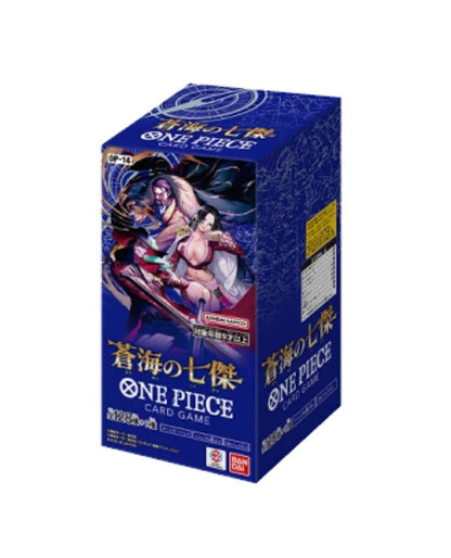 OnePiece The Azure Sea's Seven OP-14 JAP Booster Box Bandai Display Card Box Sealed Japanese