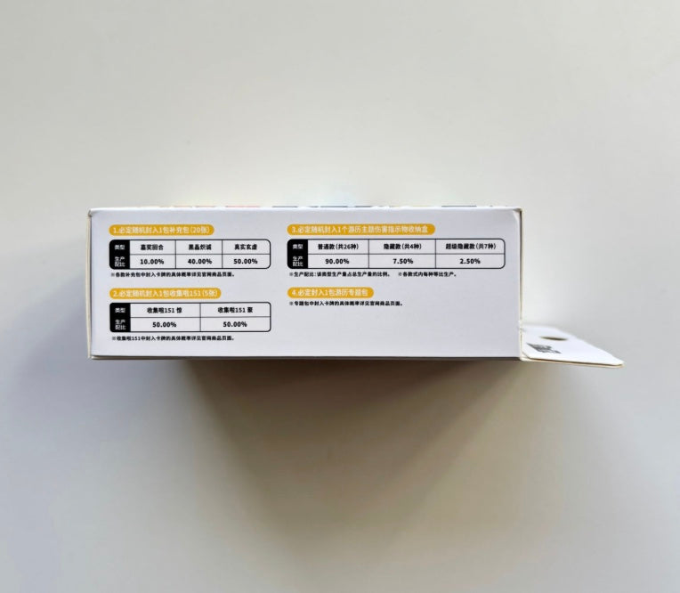 Pokemon 151 Travel Collect Psyduck Gift Box CSVL2C Simplified Chinese Display Card Box Sealed