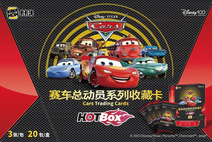 Disney Kakawow HotBox Cars Display Card Box Sealed