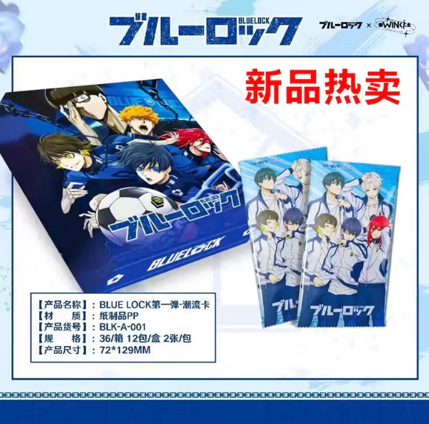 Blue Lock 10Y Display Card Box Sealed