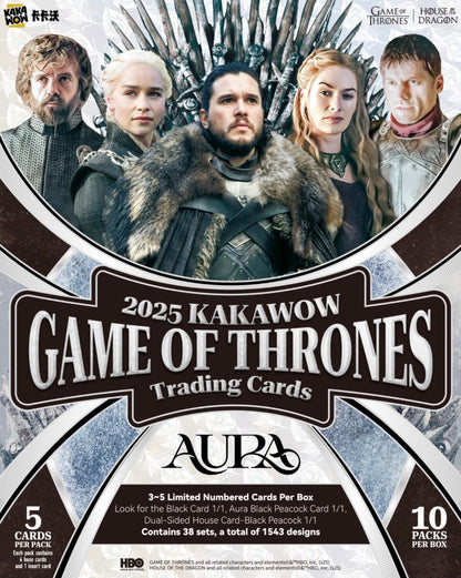 Kakawow Aura 2025 Game Of Thrones Display Card Box Sealed