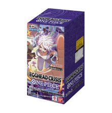 OnePiece Egghead Crisis EB-04 JAP Booster Box Bandai Display Card Box Sealed Japanese