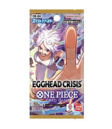 OnePiece Egghead Crisis EB-04 JAP Booster Box Bandai Display Card Box Sealed Japanese