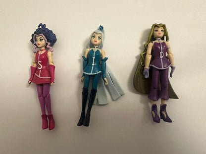 Winx Doll Trix Icy, Stormy, Darcy 10cm