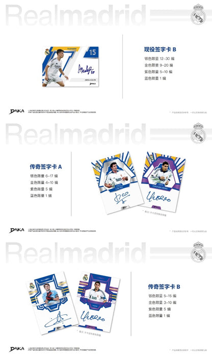 Daka Real Madrid One & Two 2025 Display Card Box Sealed