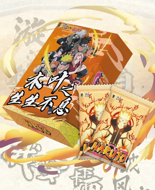 Naruto Ying Culture Display Card Box Sealed