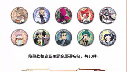 Pokemon Paldea Coin V.2 Metal Set Gift Box Simplified Chinese Display Card Box Sealed