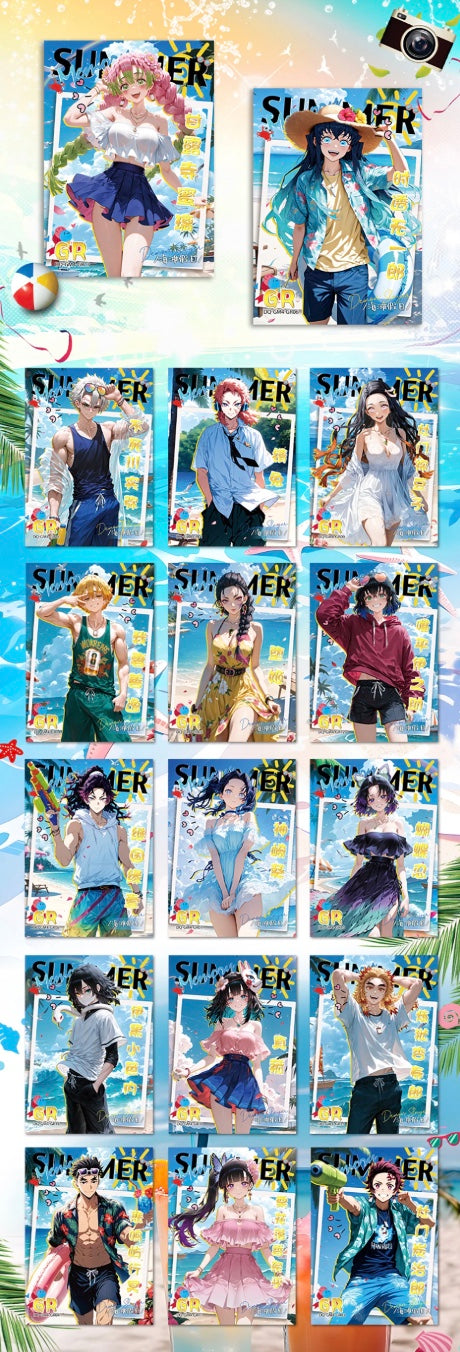Demon Slayer Summer Moments Display Card Box Sealed