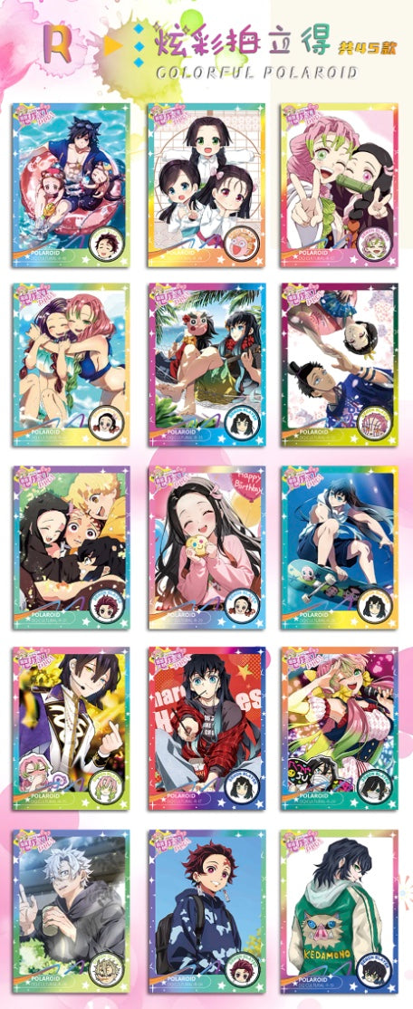 Demon Slayer Summer Moments Display Card Box Sealed