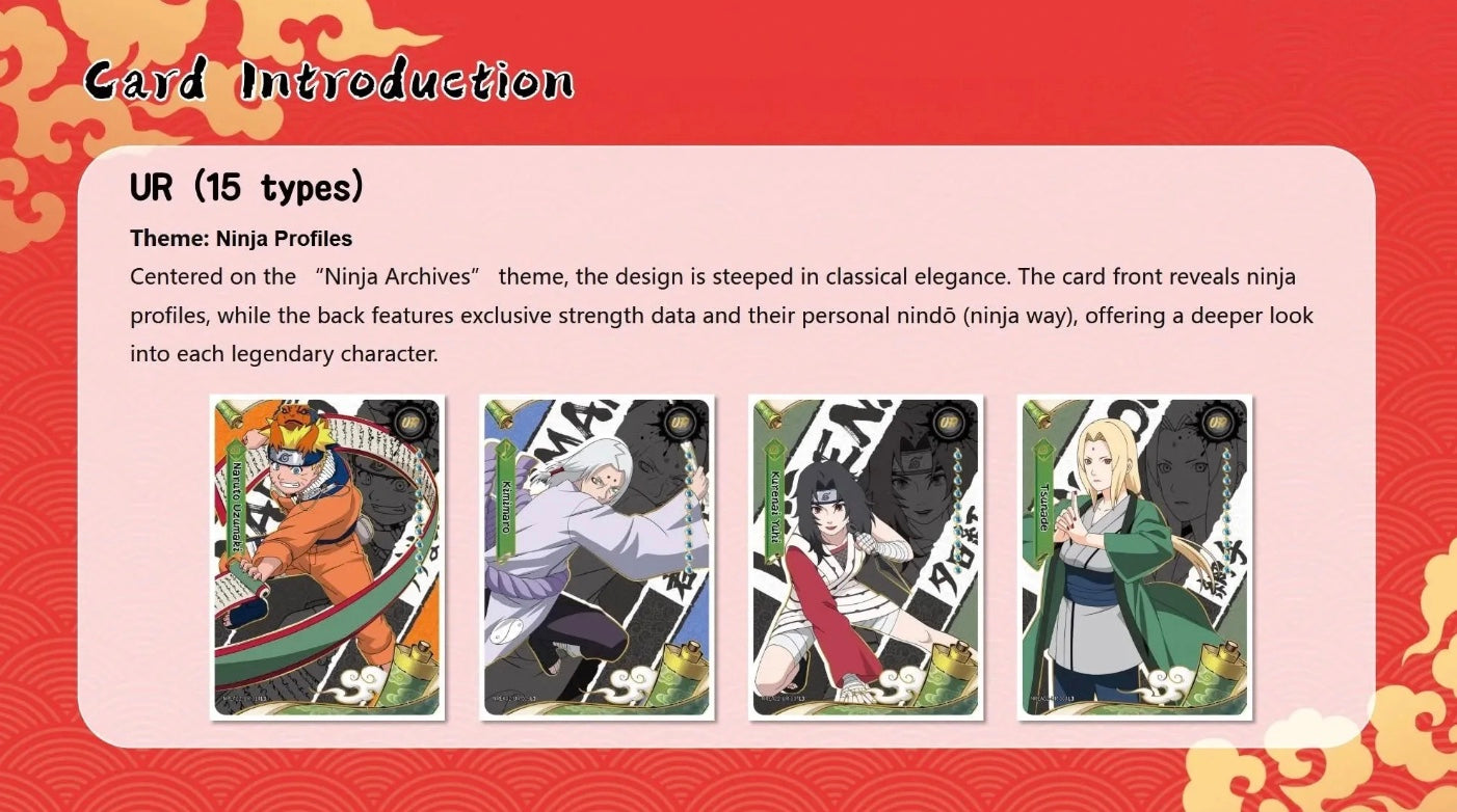 Naruto Kayou Serie 4 Tier 2 Wave 9 English Version Display Card Box Sealed