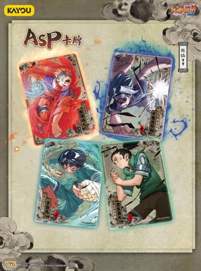 Naruto Kayou Tier 4 Wave 8 Display Card Box Sealed