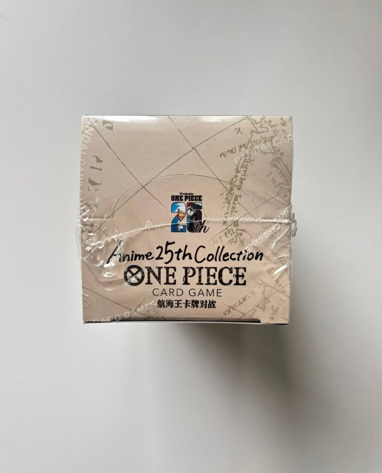 OnePiece Anime 25th Collection EBC-02 Bandai Display Card Box Sealed Chinese