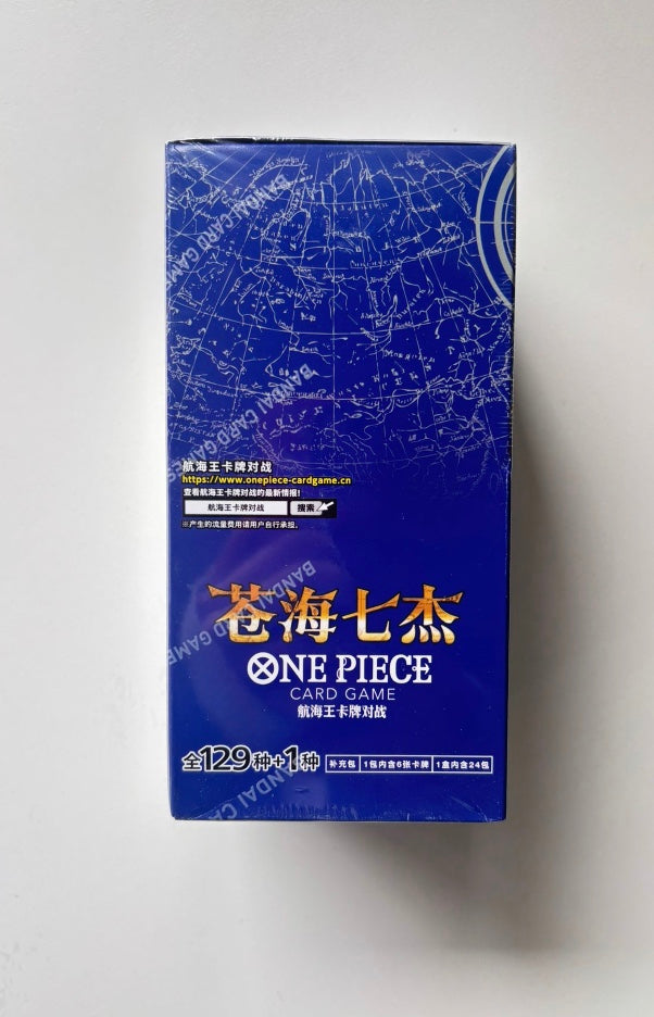 OnePiece The Azure Sea's Seven OPC-14 Bandai Display Card Box Sealed Chinese