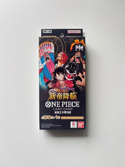 OnePiece Emperors in the New World OPC-09 Bandai Mini Display Card Box Sealed Chinese