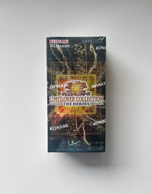 Yu-Gi-Oh! Limit Over Collection: The Heroes Japanese Display Card Box Sealed