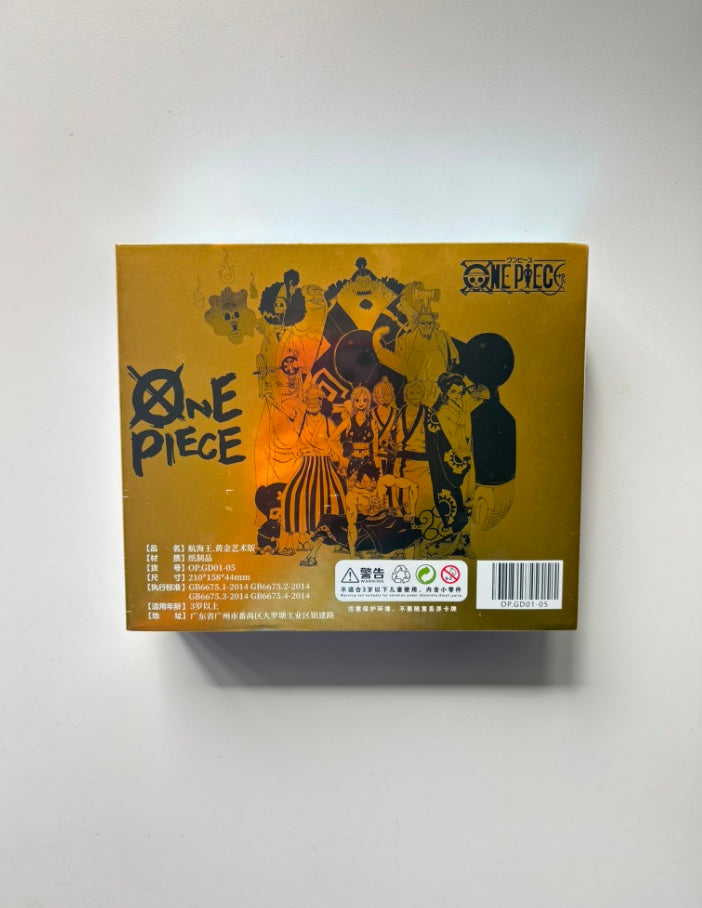 OnePiece Gold Art Edition Display Card Box Sealed