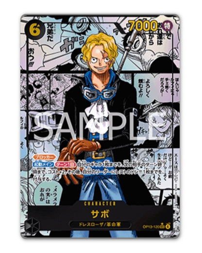 OnePiece Carrying on his Will OPC-13 Bandai Mini Display Card Box Sealed Chinese