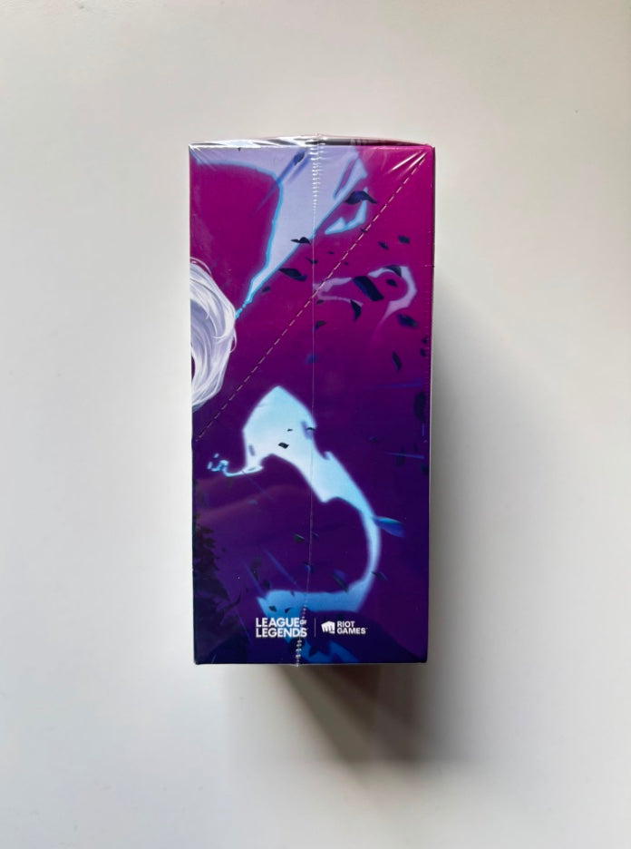 League Of Legends Riftbound Unleashed Slim Box Simplified Chinese Display Card Box Sealed
