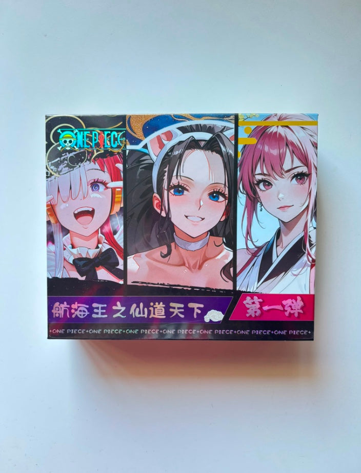 OnePiece Waifu Trio Display Card Box Sealed