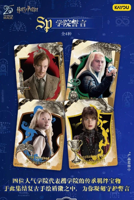 Harry Potter Kayou 25th Anniversary Display Card Box Sealed