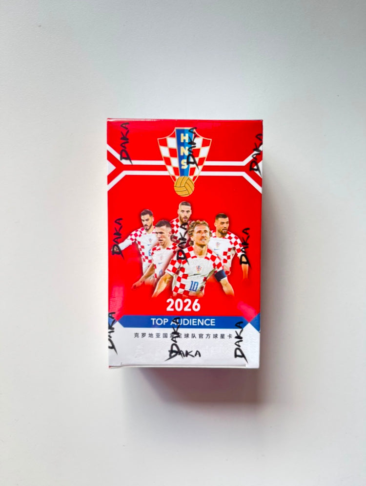 Daka Croatia Top Audience 2026 Display Card Box Sealed