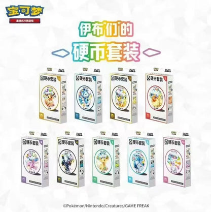 Pokemon CSV9.5 Terastal Gathering Coin Set Gift Box Simplified Chinese Display Card Box Sealed