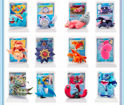Pokemon Dream Painting V.2 Water Figure Set Simplified Chinese Display Card Box Sealed
