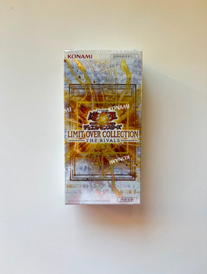 Yu-Gi-Oh! Limit Over Collection: The Rivals Japanese Display Card Box Sealed