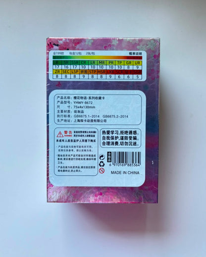 Goddess Story Sakura Story Display Card Box Sealed