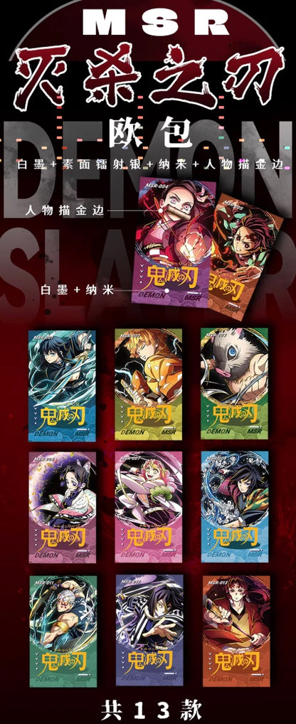 Demon Slayer 10Y Black Display Card Box Sealed