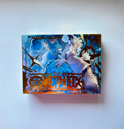 OnePiece Luffy Gear 5 Gold Display Card Box Sealed