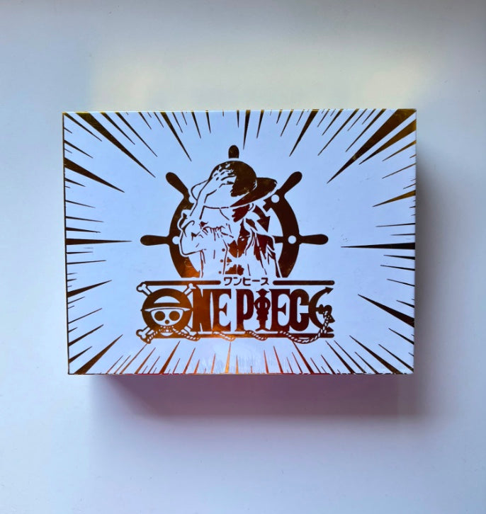 OnePiece Luffy Gear 5 Gold Display Card Box Sealed