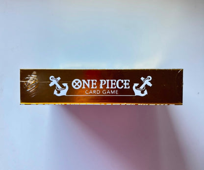 OnePiece Luffy Gear 5 Gold Display Card Box Sealed