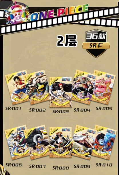 OnePiece Luffy Gear 5 Blue Display Card Box Sealed