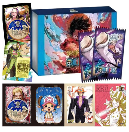 OnePiece Luffy Gear 5 Blue Display Card Box Sealed