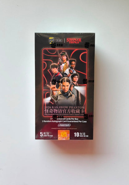 Kakawow Stranger Things Phantom Display Card Box Sealed