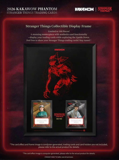 Kakawow Stranger Things Phantom Display Card Box Sealed